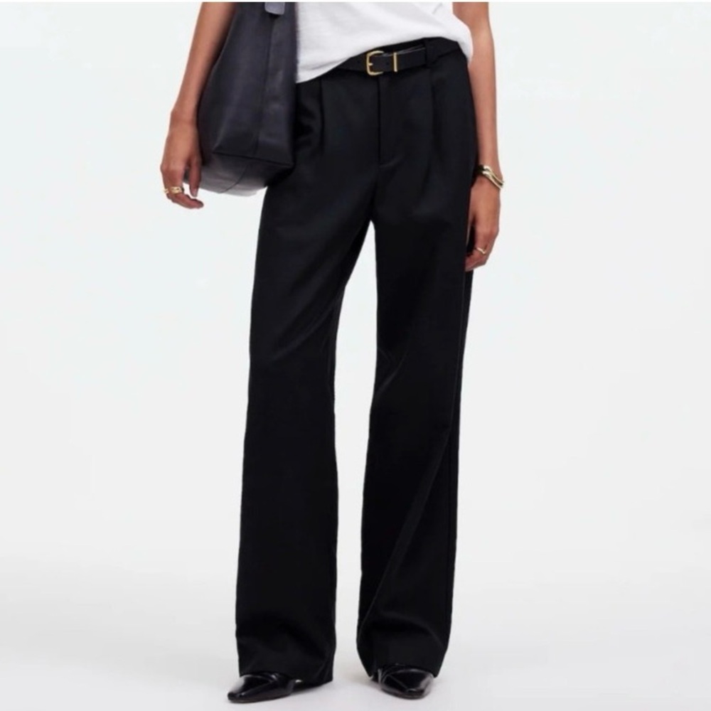 Madewell Slouchy Straight Trousers
